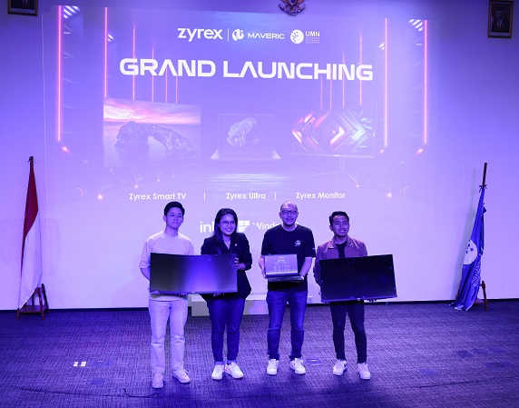 Zyrexindo (ZYRX) Luncurkan Smart TV dan Maveric Monitor