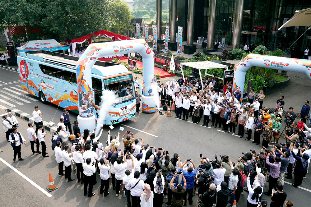 Jelajahi Negeri, Roadshow Bus KPK Kembali Kampanye Antikorupsi