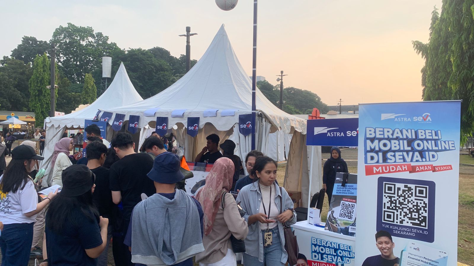 Booth SEVA di FIFGROUP 35th Localicios dikunjungi oleh lebih dari 1.700 pengunjung yang menikmati berbagai program dan promo menarik dari SEVA, Jumat (31/5/2024). dok. ist. Dukung FIFGROUP 35th Localicious, SEVA Hadirkan Penawaran Menarik