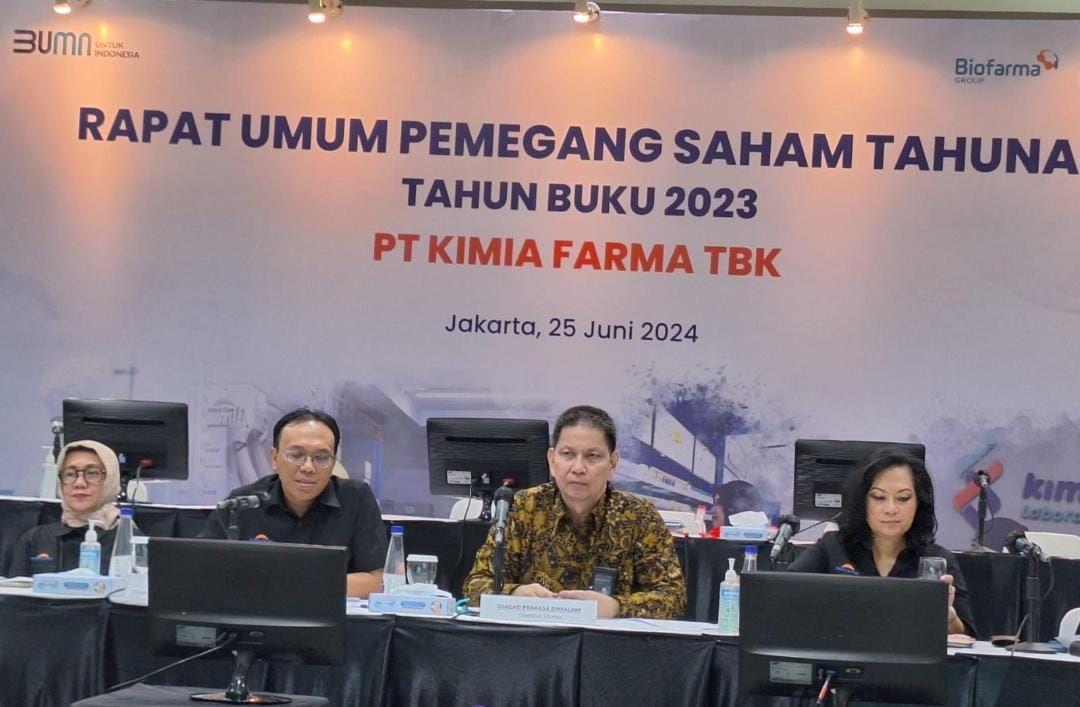 Kimia Farma (KAEF) Sepakat Ganti Dirut