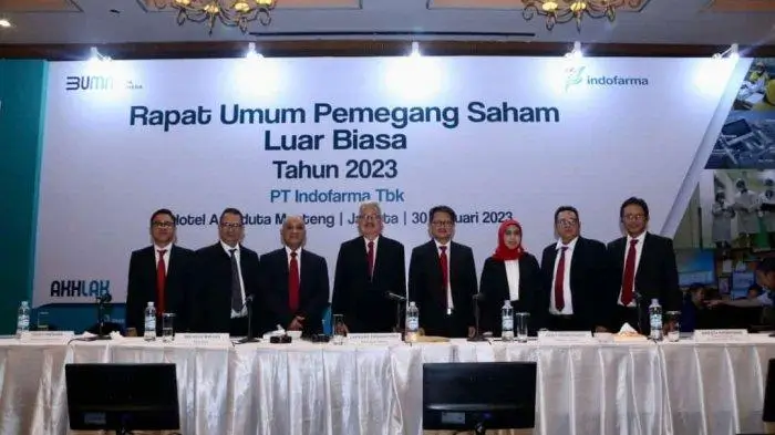 Manajemen Indofarma (INAF) Indofarma (INAF) Mendadak Batalkan RUPST ke Dua, Begini Respon BEI