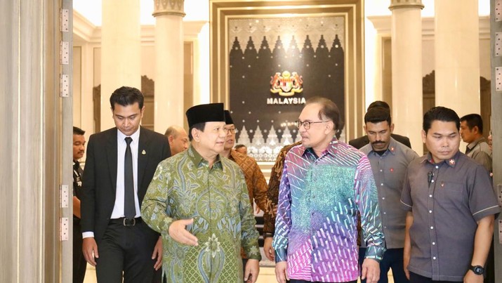 Bertemu Raja Malaysia dan PM Anwar Ibrahim, Ini Harapan Prabowo