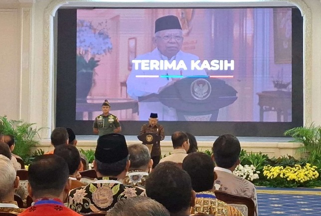 Pamitan, Ma'ruf Amin Berharap Tugasnya Sebagai Wapres Khusnul Khotimah