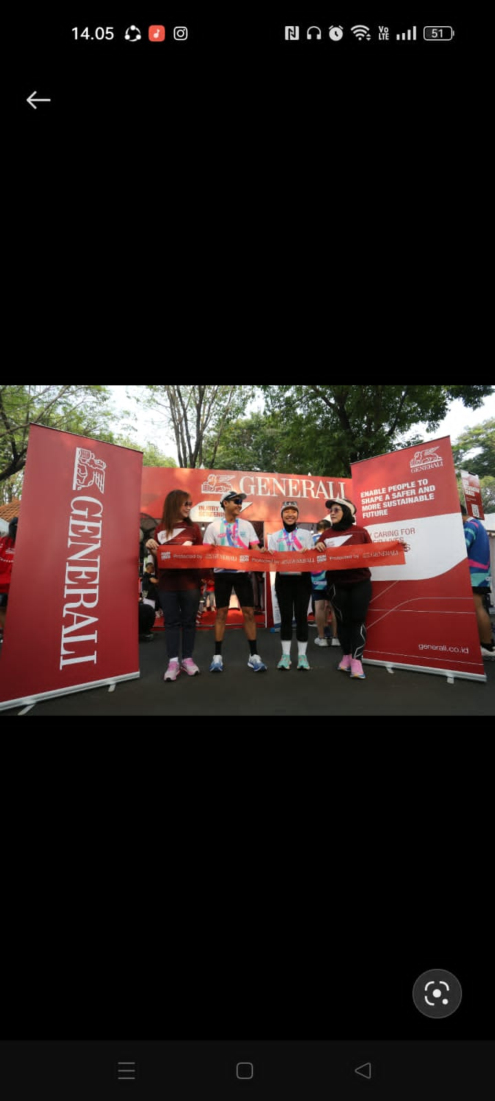 Generali Indonesia Dukung RUNHUB 2024, Serukan Gaya Hidup Sehat