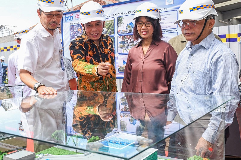 BTN  (BBTN) Groundbreaking Tiga Kantor Cabang di Jakarta