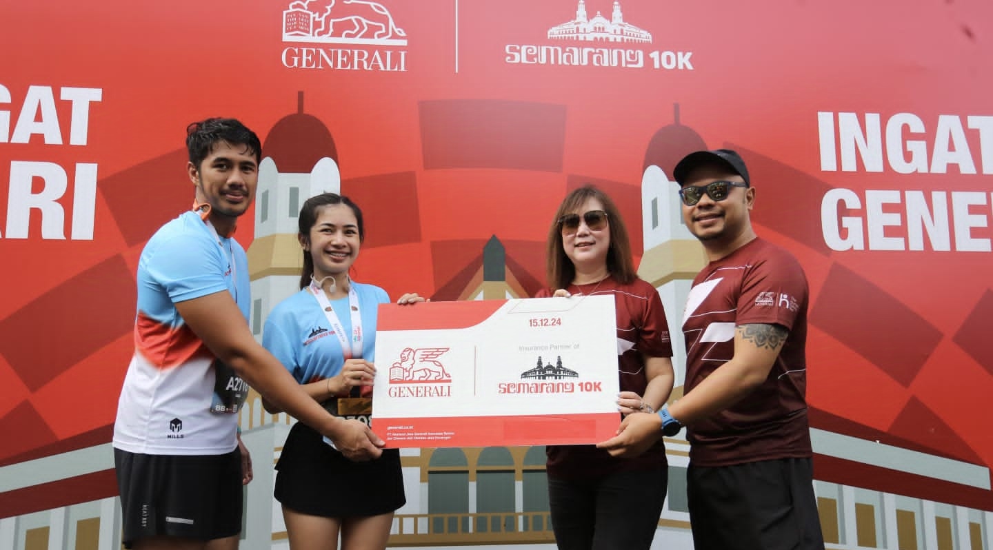 Wujudkan Semangat Hidup Sehat, Generali Indonesia Dukung Semarang 10K 