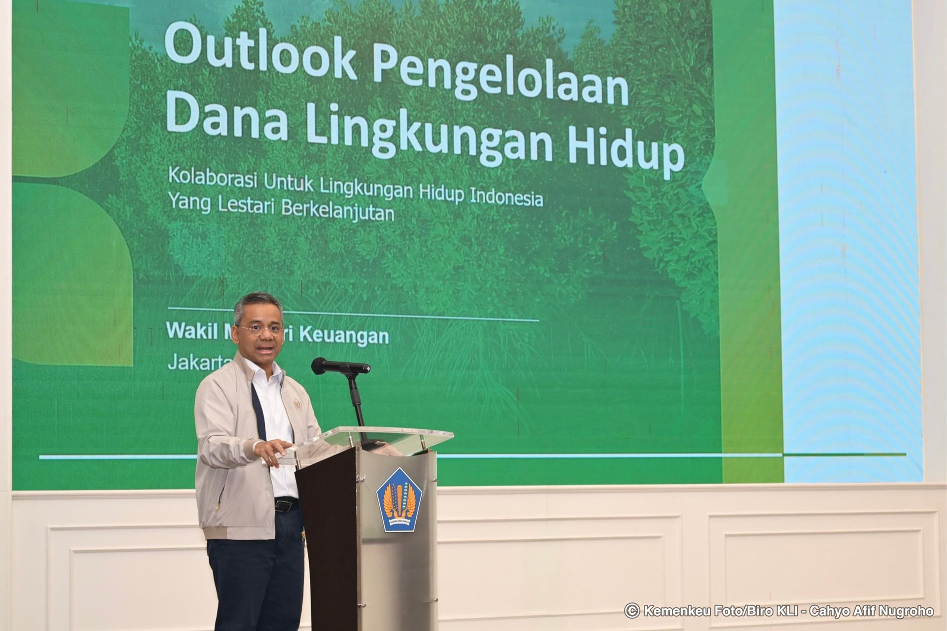 Wamenkeu: Pengelolaan Dana LH Harus Diterima Komunitas Internasional