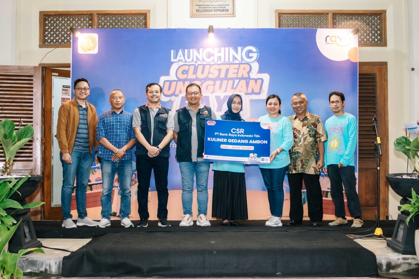 Bank Raya (AGRO) Resmikan Cluster, Dukung Pelaku Usaha Perempuan Solo