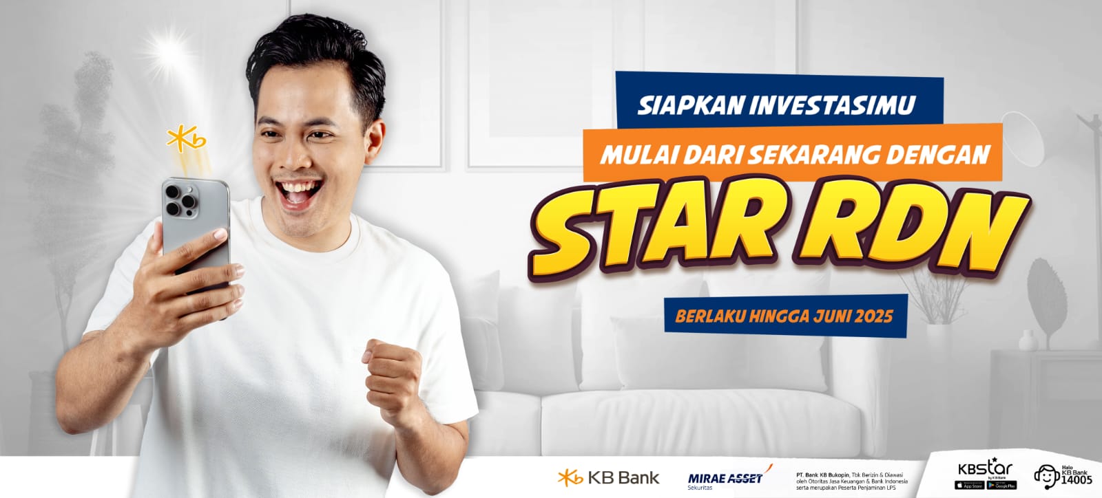 KB Bank dan Mirae Asset Hadirkan STAR RDN, Ini Keunggulannya