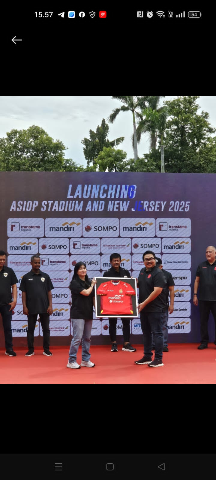 ASIOP Resmikan Stadion Kebanggaan dan Jersey 2025 Produksi Erspo