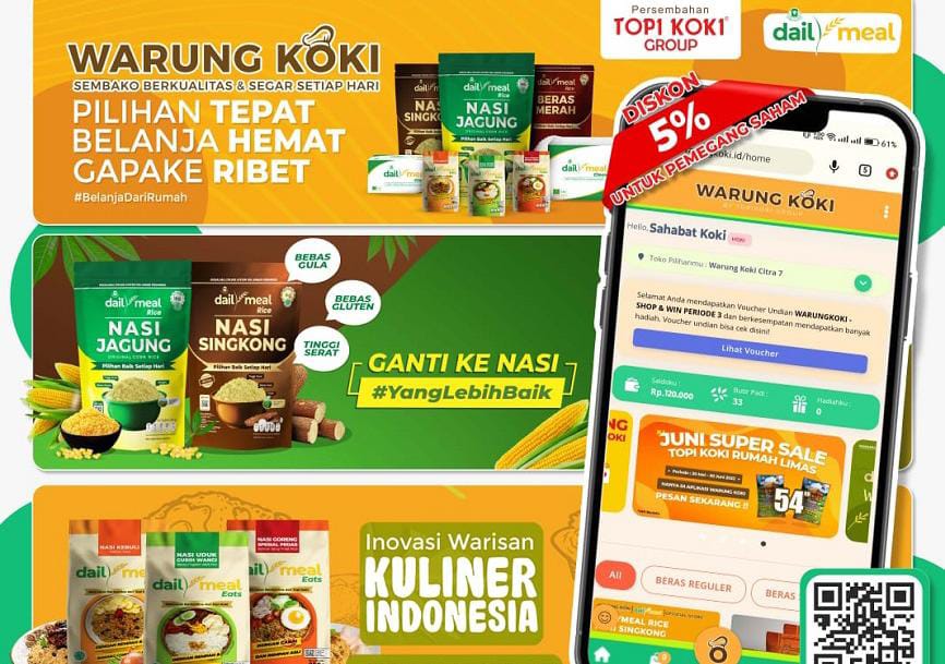 Buyung Poetra (HOKI) Sebut Genjot Penjualan Alternatif Beras Putih