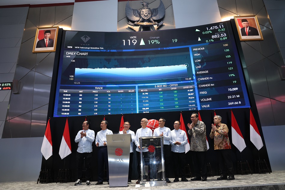 Bos Emiten Grup Bakrie (VKTR) Mulai Serok 25 Juta Saham Harga Bawah