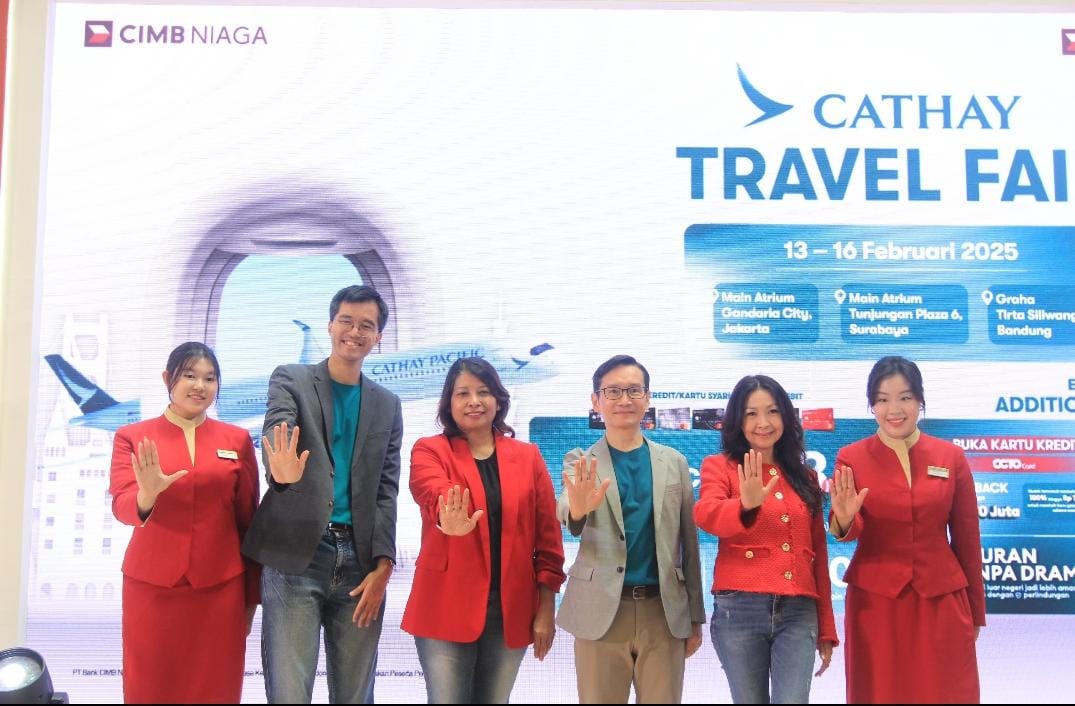 CIMB Niaga (BNGA) Gelar Promo di Cathay Travel Fair 2025