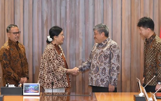 Menkeu Bahas Kolaborasi dengan Development Bank of Japan