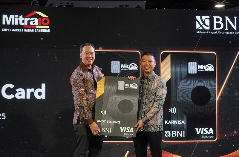 BNI Luncurkan Kartu Kredit BNI Mitra10 Visa Signature, Banyak Hadiah!