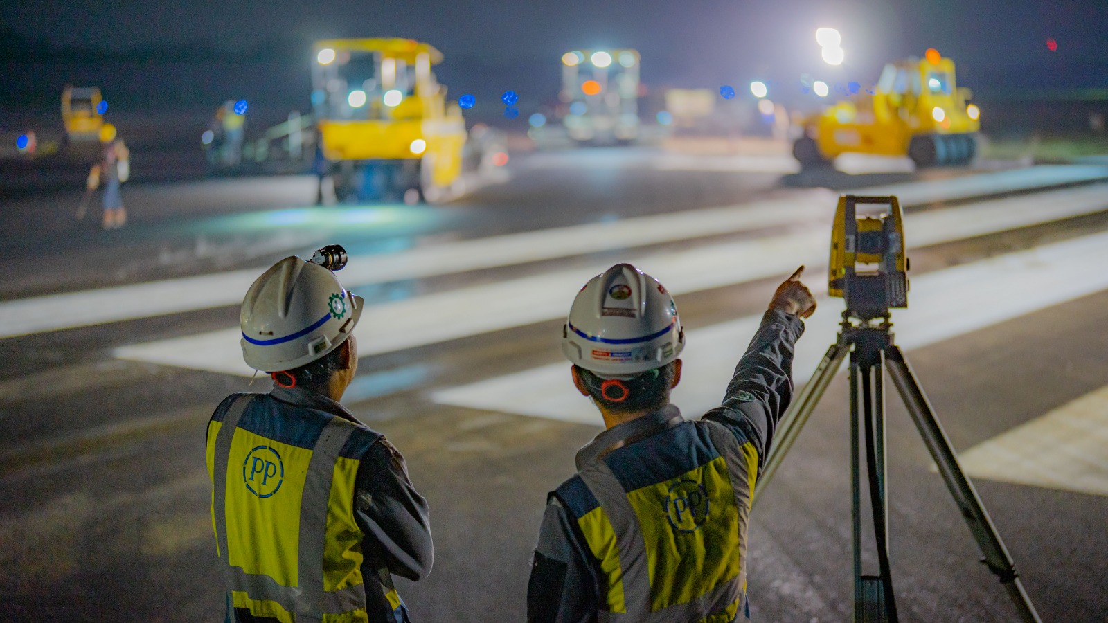 PTPP Rampungkan 83,98% Pekerjaan Overlay Runway Selatan Bandara Soetta