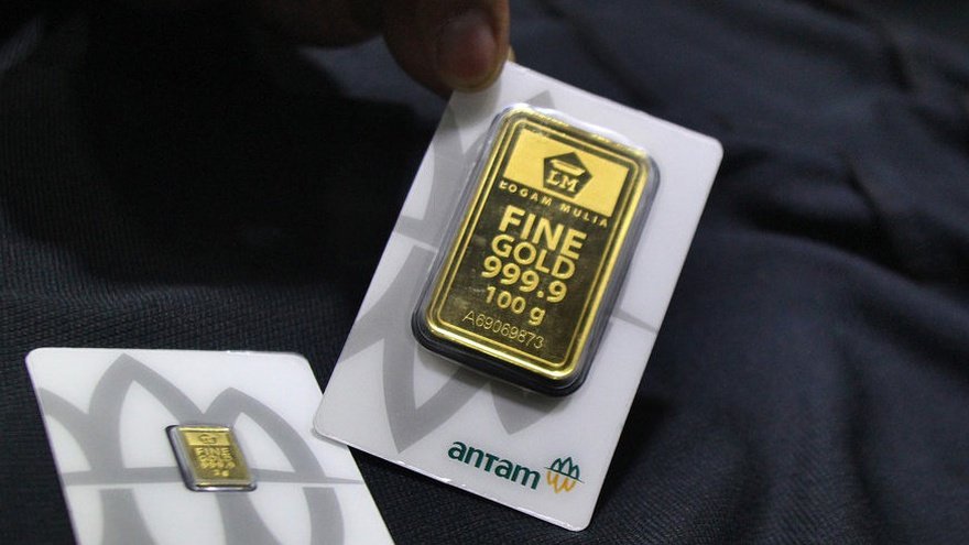 Emas Aneka Tambang (Antam) Harga Emas Antam Kembali Bergerak Naik Rp3.000 per Gram
