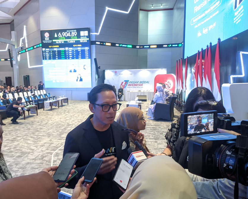 Oki Ramadhana, Direktur Utama Mandiri Sekuritas. Mandiri Sekuritas Targetkan 1 Juta Nasabah Baru Tahun Ini