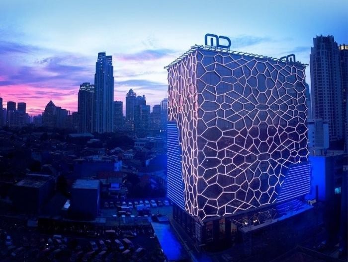 Gedung MD Pictures meramaikan hutan beton Kota Jakarta. FOTO - ISTIMEWA Pendapatan Oke, Rugi FILM Kuartal I-2025 Bengkak 297 Persen