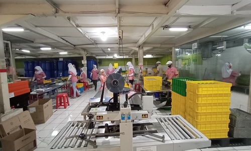 Suasana kerja di kompleks pabrik Estee Gold. FOTO - ISTIMEWA Borong 30 Juta Saham EURO, Trukindo Langsung Cuan Segini