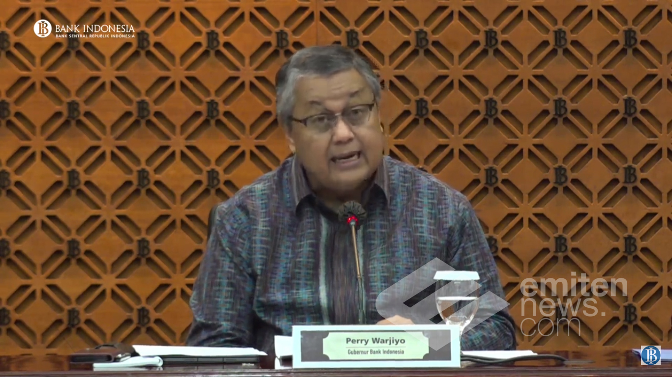 Gubernur BI Perry Warjiyo BI Turunkan Suku Bunga Acuan di Level 5,50 Persen