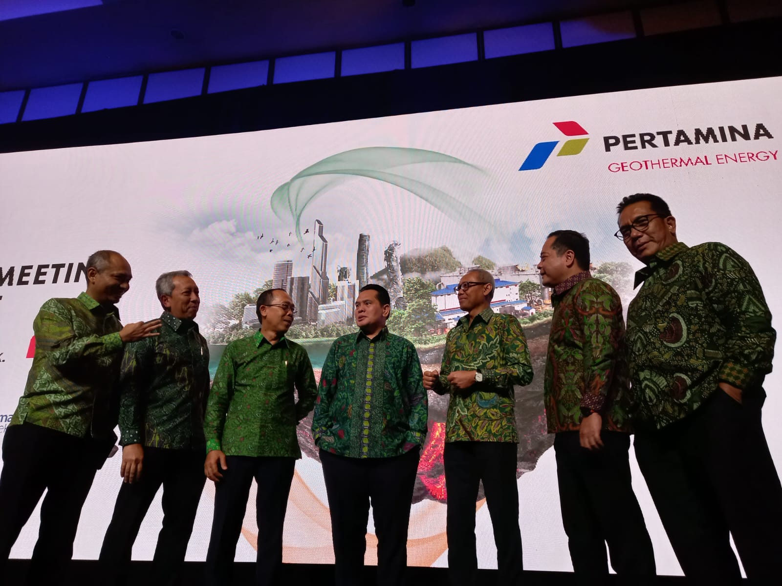 Pengurus Pertamina Geothermal Energy dalam suatu agenda korporasi. FOTO - ISTIMEWA PGEO Gelar RUPST Bulan Depan, Ini Bocoran Dividen 2024