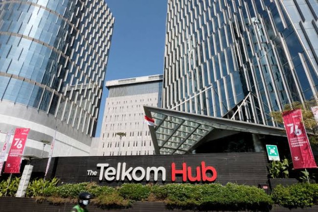 Gedung Kantor Pusat Telkom. Telkom (TLKM) Putuskan Bagi Dividen Rp21,04 Triliun