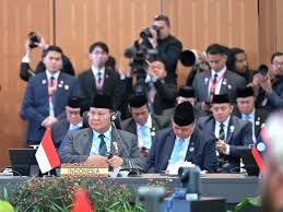 Delegasi Indonesia pada Konferensi Tingkat Tinggi (KTT) ke-2 ASEAN-Gulf Cooperation Council (GCC) yang berlangsung di Kuala Lumpur Convention Centre (KLCC), Malaysia, Selasa (27/5/2025). KTT ASEAN-GCC, Prabowo Nilai Penting Jaringan Bisnis Industri Halal