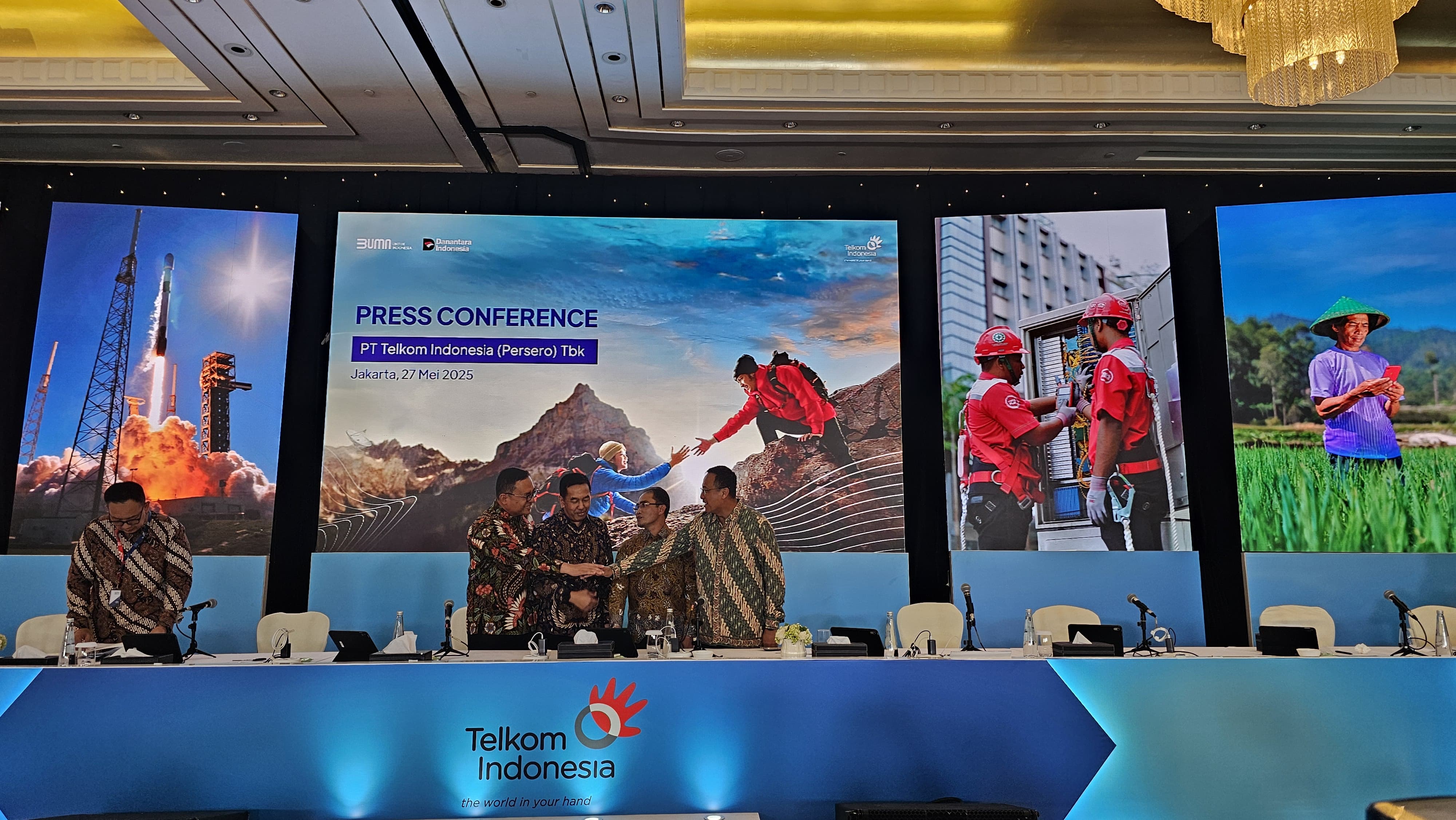 Rapat Umum Pemegang Saham Tahunan (RUPST) Telkom Indonesia, Selasa (27/5/2025) menunjuknya Dian Siswarini memimpin BUMN telekomunikasi itu. Dok. Telkom. Detikcom RUPST TLKM, Eks Bos XL Axiata Kini Pimpin Telkom Indonesia