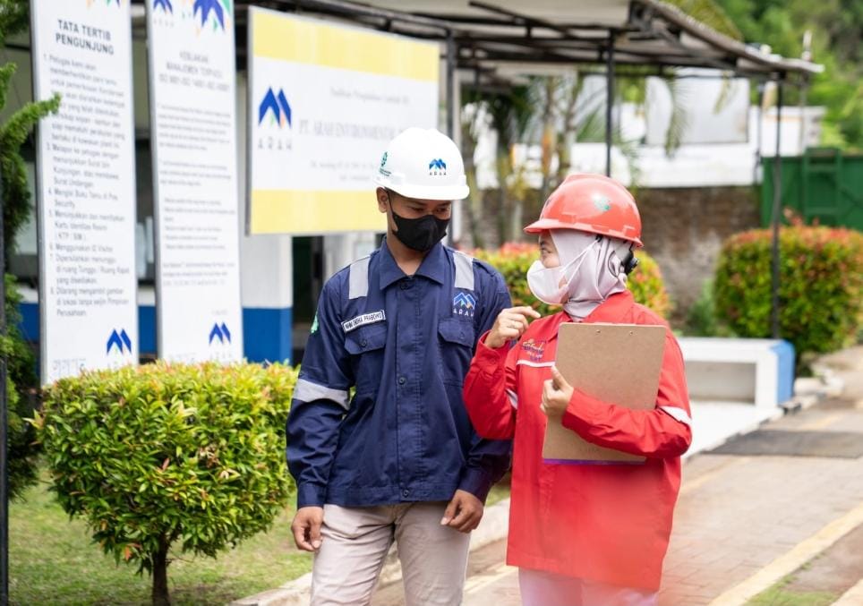 Fasilitas pengolahan limbah milik Arah Enviroment, anak usaha TBS Energi Utama di Polokarto, Sukoharjo TBS Energi (TOBA) Sukses Tekan Emisi, Kas Mengalir Deras