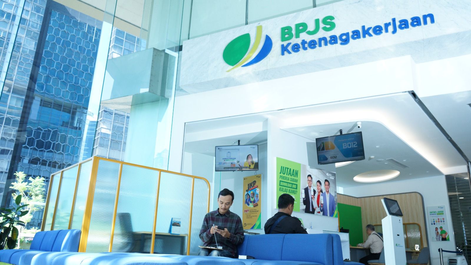 Suasana kantor BPJS Ketenagakerjaan. FOTO - ISTIMEWA BPJS Ketenagakerjaan Tolak 17 Persen Pengajuan JKP 2025