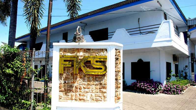 Gedung perseroan FISH atau PT FKS Multi Agro Tbk. Saham FCA Disuspensi Bagi Dividen Rp150 per Lembar
