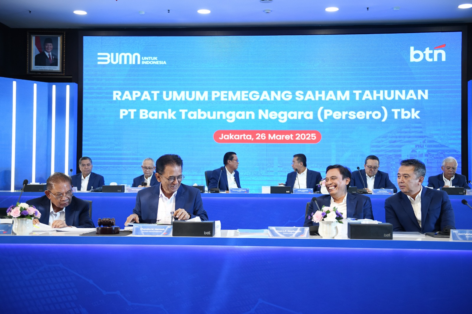 Emiten BBTN dalam suatu agenda korporasi. BVIC Milik Wings Grup Ungkap Aksi Akuisisi BTN ke BVIS