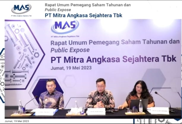 Manajemen BAUT ketika menggelar RUPST. Mitra Angkasa (BAUT) Tutup Operasional Outlet Milik Anak Usaha