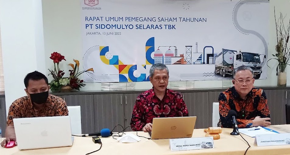 Pengurus Sidomulyo Seleras kala menjelaskan perkembangan kinerja perseroan. FOTO - ISTIMEWA SDMU Private Placement Rp61,35 Miliar, Telisik Tujuannya