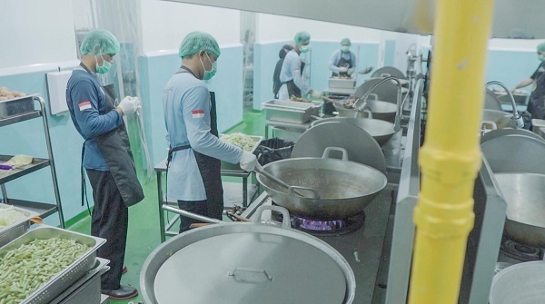 Dapur program Makan Bergizi Gratis. (Foto: Istimewa) Kadin Siap Bangun 1.000 Titik SPPG untuk Dukung Program MBG