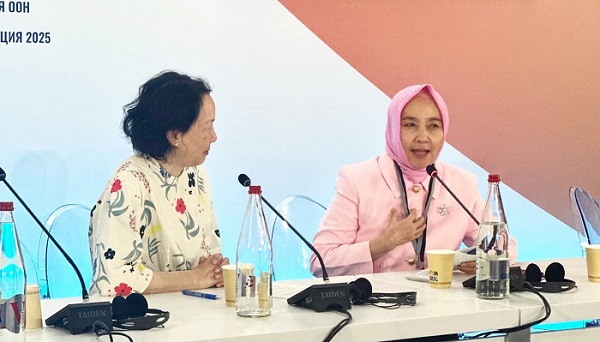 Kepala Badan Meteorologi, Klimatologi, dan Geofisika (BMKG), Dwikorita Karnawati, saat mewakili Indonesia dalam forum tingkat tinggi United Nations Ocean Conference (UNOC) yang digelar pada 9–10 Juni 2025 di Nice, Prancis. BMKG: Bencana di Era Perubahan Iklim Makin Sulit Diprediksi