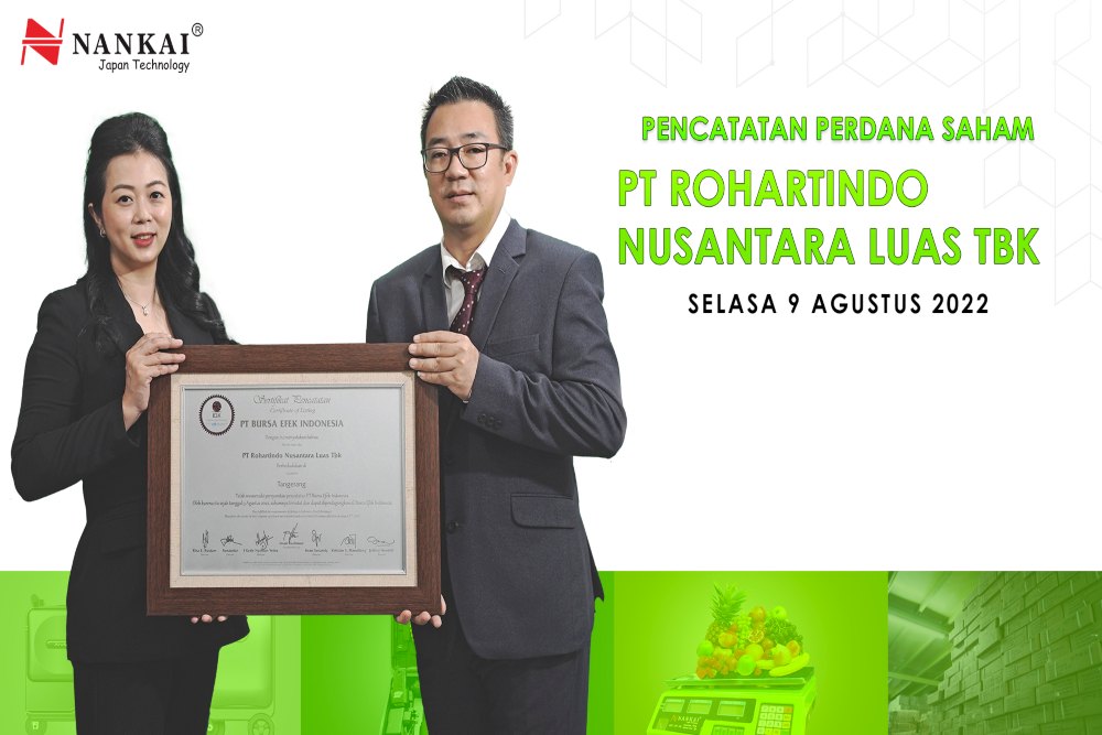 Manajemen TOOL ketika mencatatkan sahamnya di BEI. TOOL Jadwalkan Dividen Mini ke Pemegang Saham