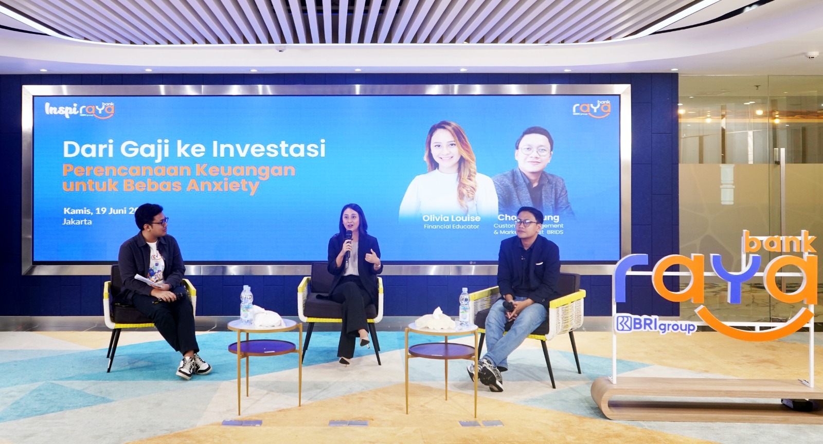 PT Bank Raya Indonesia Tbk. (AGRO), bagian dari BRI Group, terus memperkuat literasi keuangan digital melalui program edukatif Bank Raya (AGRO) Ajak Generasi Muda Kelola Uang dan Investasi