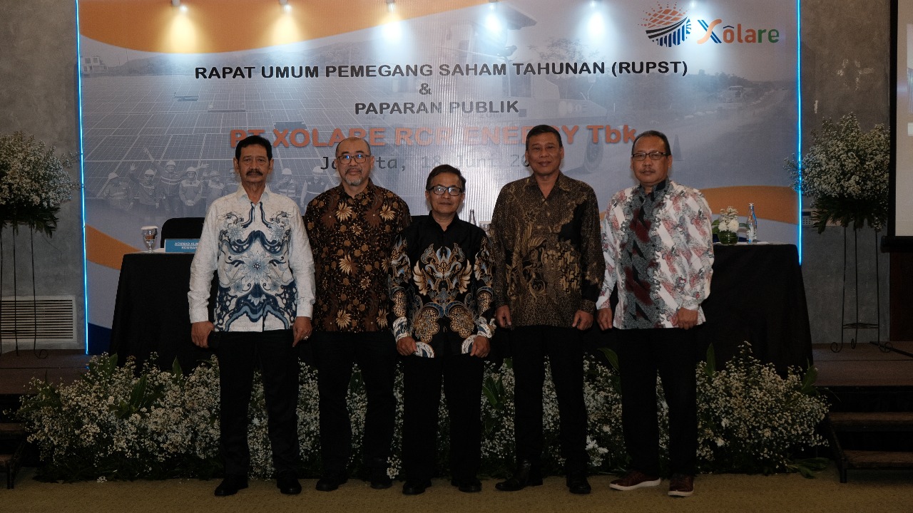 Jajaran Manajemen PT Xolare RCR Energy Tbk (SOLA). DOK/ISTIMEWA Ada 3 Kontrak Besar, SOLA Pede Pendapatan 2025 Naik 65 Persen