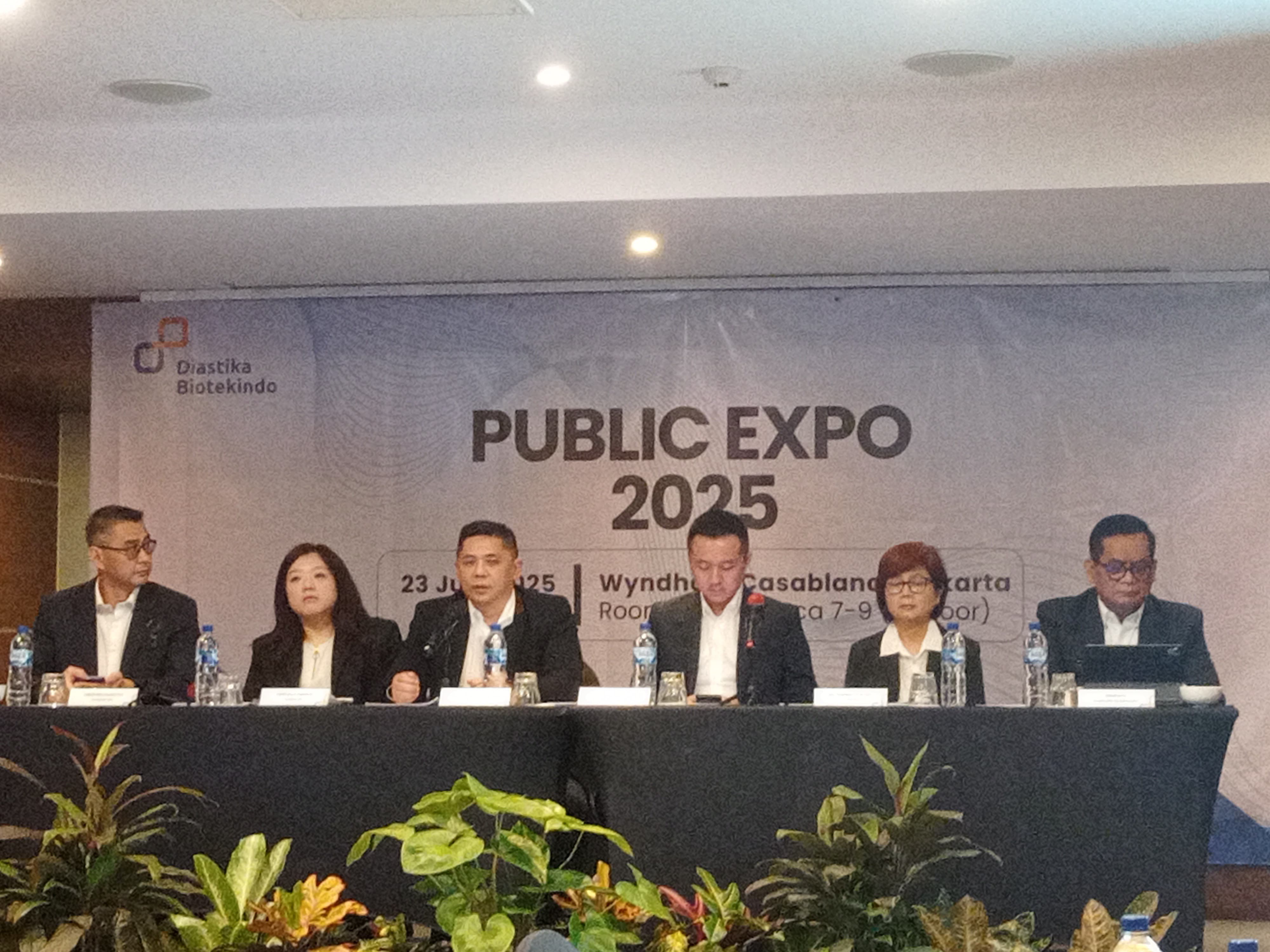 Public Expo 2025 PT Diastika Biotekindo Tbk, resmi mengumumkan rencana penawaran umum perdana saham (Initial Public Offering/IPO). Dok. Ist. IPO Diastika Biotekindo Ekspansi Via Produk Lokal dan Teknologi Global
