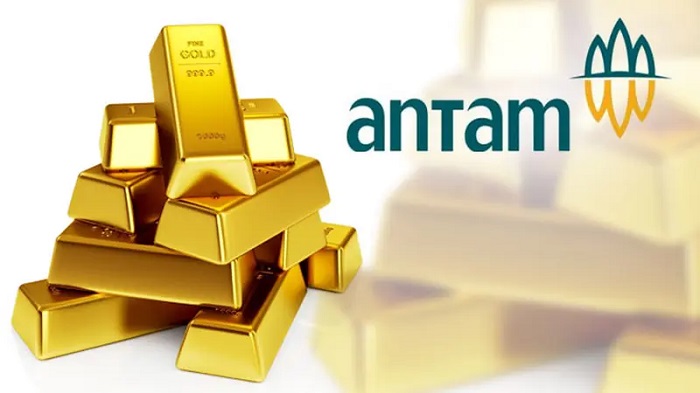 Emas Aneka Tambang (Antam) Harga Emas Antam Turun Rp10.000 per Gram