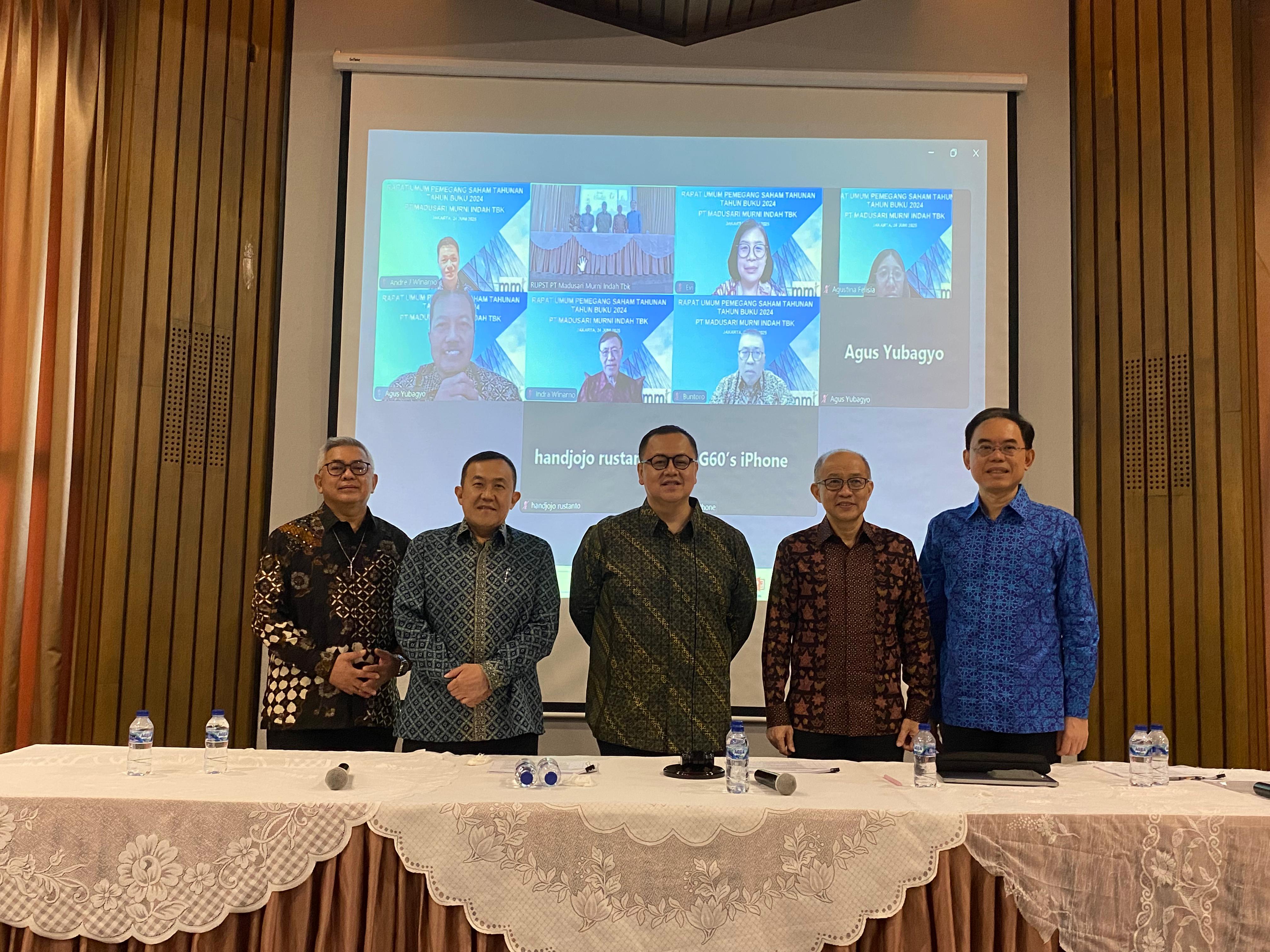 Public Expose PT Madusari Murni Indah Tbk. (MOLI), Jakarta, Selasa, 24 Juni 2025. Dok. Ist. Siap Tangkap Peluang, Tahun Ini MOLI Anggarkan Capex Rp80 Miliar
