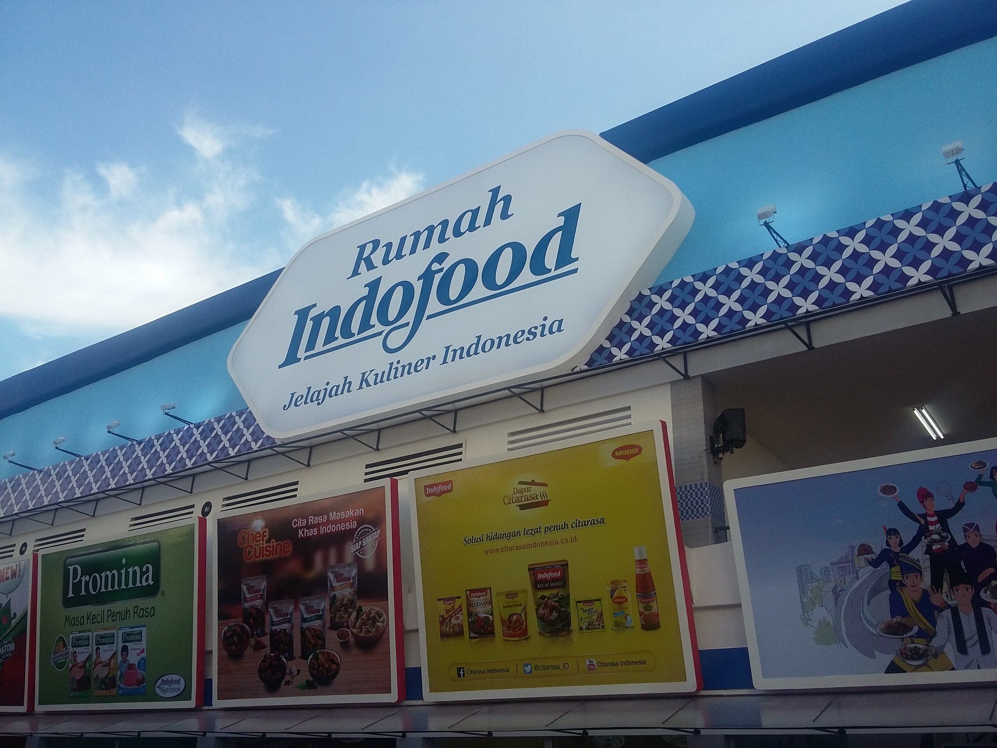Rumah Indofood hadir dalam sebuah ajang di PRJ Kemayoran. FOTO - ISTIMEWA Cum Date 1 Juli, INDF Guyur Dividen Rp2,45 Triliun