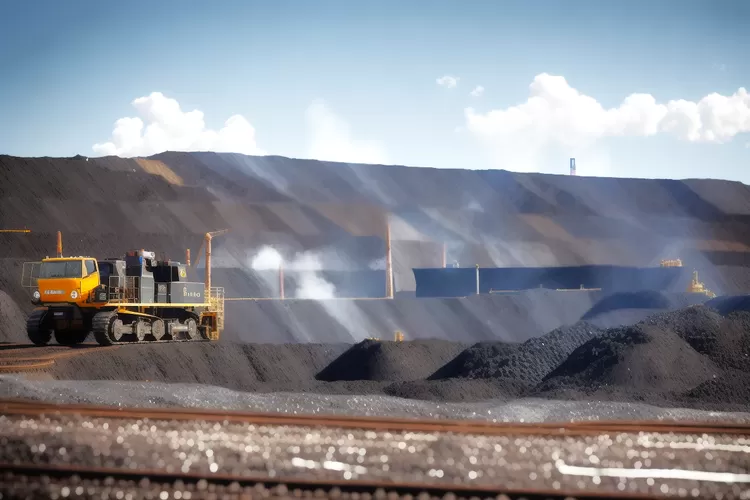 Aktivitas di area pertmabangan Harum Energy makin meningkat. FOTO - ISTIMEWA Puasa Dividen, Komisaris HRUM Gulung Saham 11,47 Juta Lembar