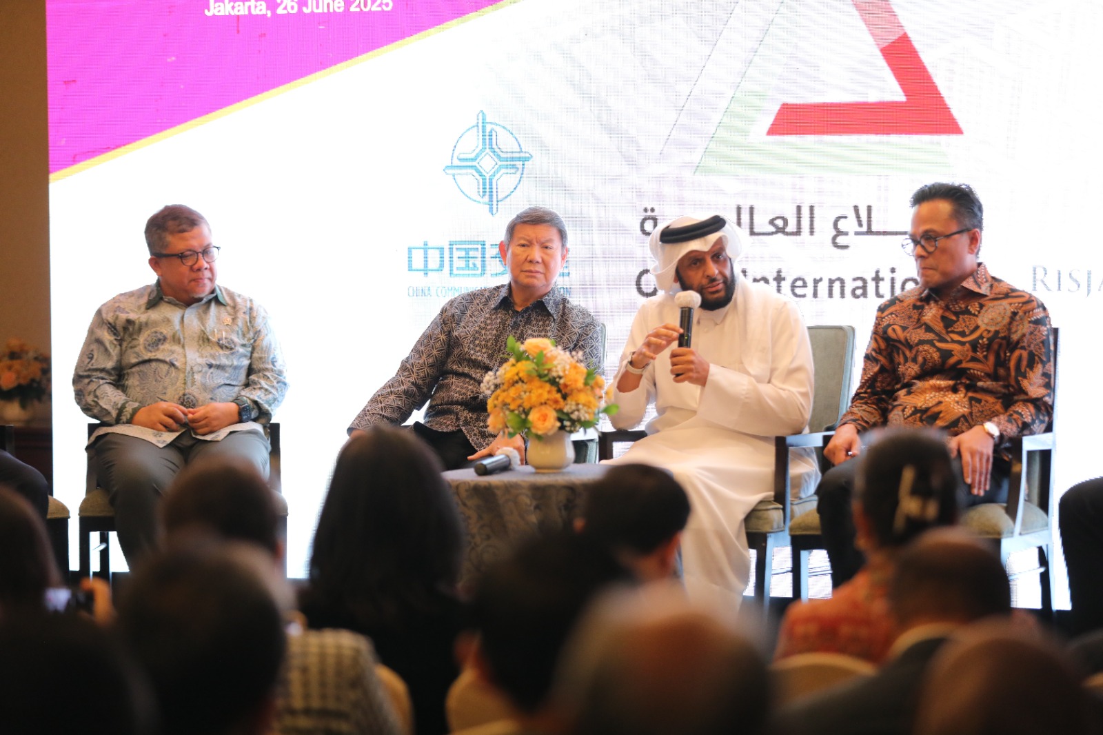Peluncuran Pelaksanaan Pekerjaan Proyek Perumahan oleh PT Al Qilaa International Indonesia, yang digelar di The Ritz-Carlton, Mega Kuningan, Jakarta pada Kamis (26/6/2025). Dok. Ist. Gandeng Al Qilaa Qatar, Pemerintah Garap Proyek 1 Juta Hunian Vertikal