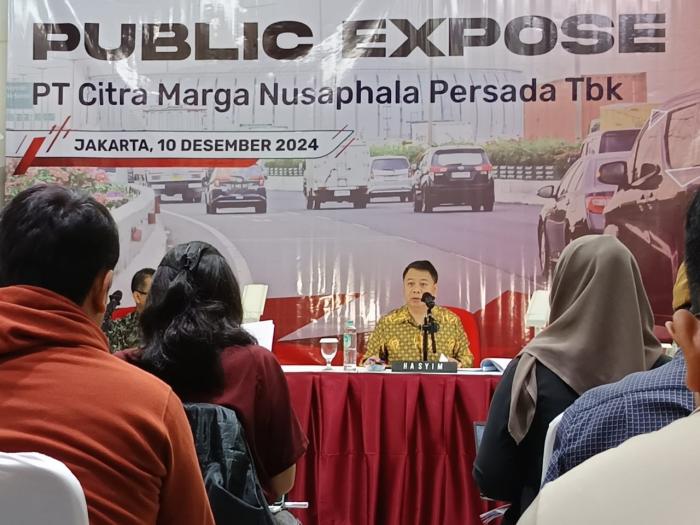 Suasana public expose emiten tol besutan Jusuf Hamka. FOTO - ISTIMEWA Raih Izin, Emiten Tol Jusuf Hamka (CMNP) Right Issue 2,23 Miliar Helai