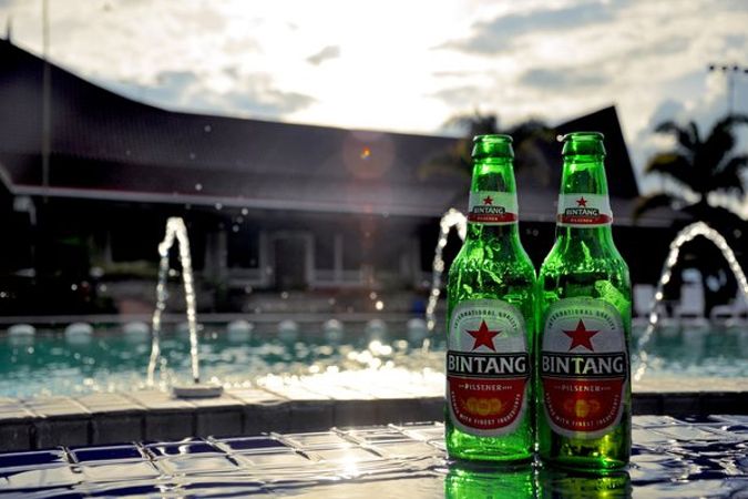 Minuman beralkohol besutan perseroan menghiasi salah satu tempat penginapan. FOTO - ISTIMEWA MLBI Eksekusi Transaksi Rp351,03 Miliar, Simak Detailnya