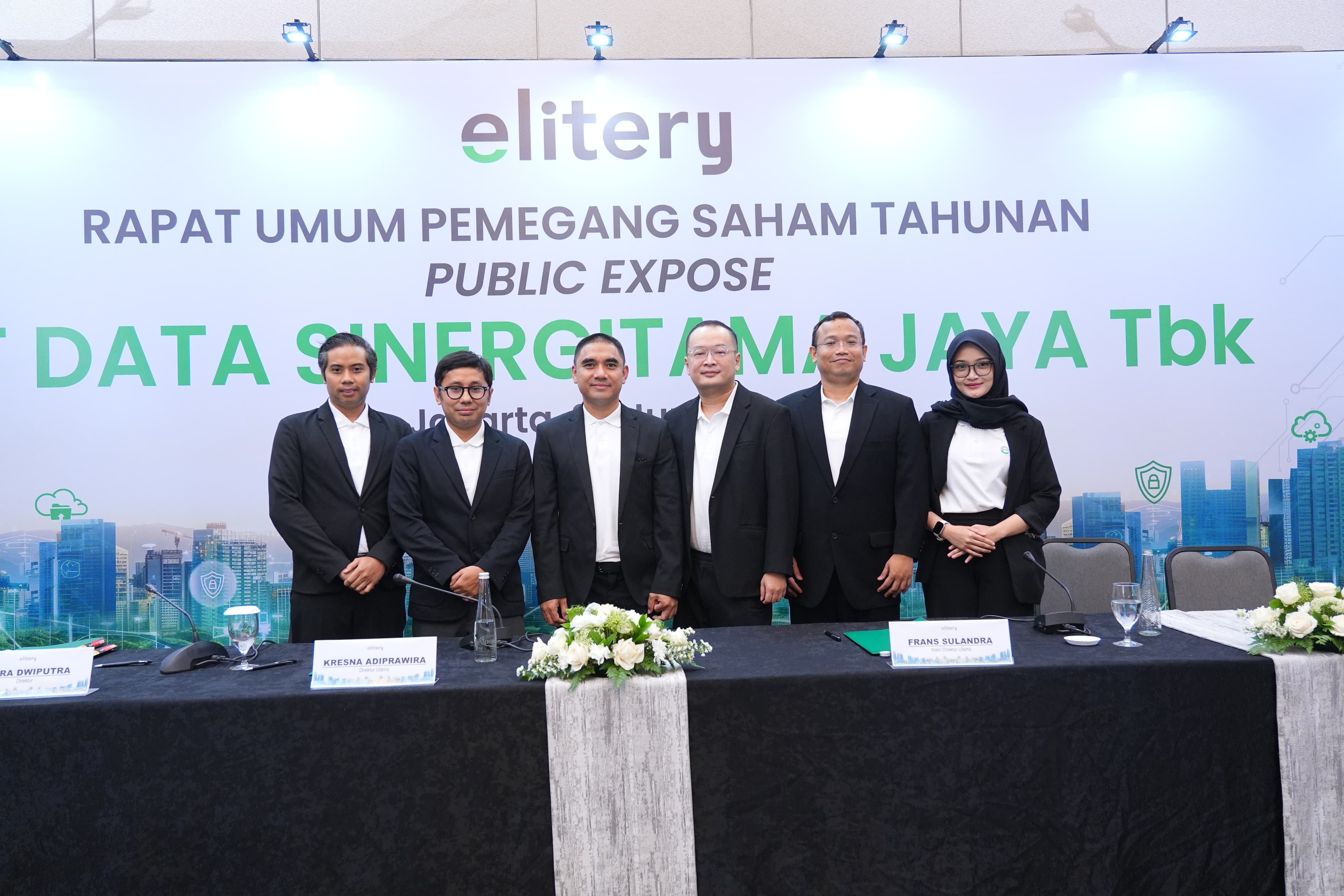 Rapat Umum Pemegang saham Tahunan PT Data Sinergitama Jaya Tbk. (ELIT) atau Elitery, Senin (30/6/2025). Dok. Ist. Strategi Pertumbuhan 2025, ELIT Incar Pasar RI Hingga Asia Pasifik