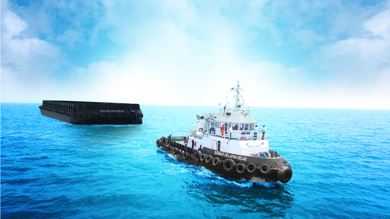 Armada kapal besutan Humpuss tengah berlayar mengangkut batu bara. FOTO - ISTIMEWA Go Private, Laba Emiten Tommy Soeharto Kuartal I-2025 Naik 37 Persen